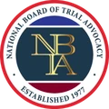 National Board of Trial Advocacy official seal — Established 1977