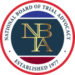 National Board of Trial Advocacy — Board Certified, Established 1977